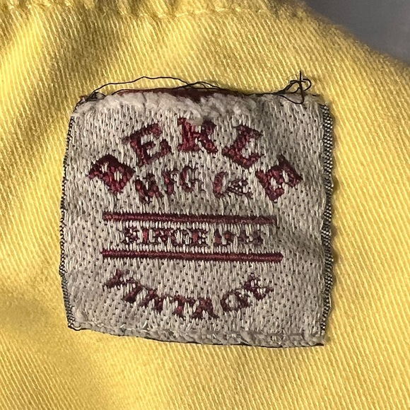 Berle Wash Stoned & Beaten twill shorts size 40 9” inseam Marlin embroidery - Picture 4 of 6